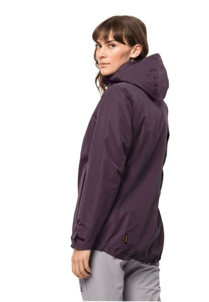 Bergland 3'ü 1 Arada Ceket W Jack Wolfskin Asma Sıcak