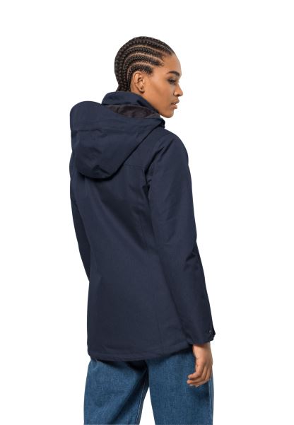 Jack Wolfskin Fashion Park Avenue Ceket Gece Mavisi