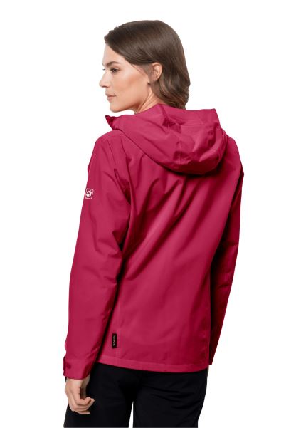 Pack & Go Kabuk W Cranberry Hot Jack Wolfskin