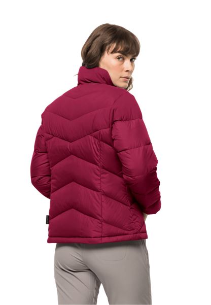 Kızılcık W Yeni Jack Wolfskin Herzberg Aşağı Ceket