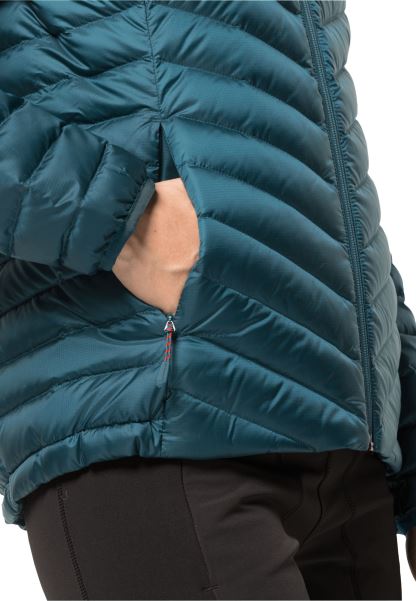 Passamani Aşağı Kapüşonlu Jack Wolfskin Kökenli Mavi Mercan