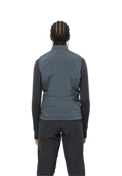 Bisiklet Işe Gidip Gelme Yelek W Slate Blue Jack Wolfskin Markalar