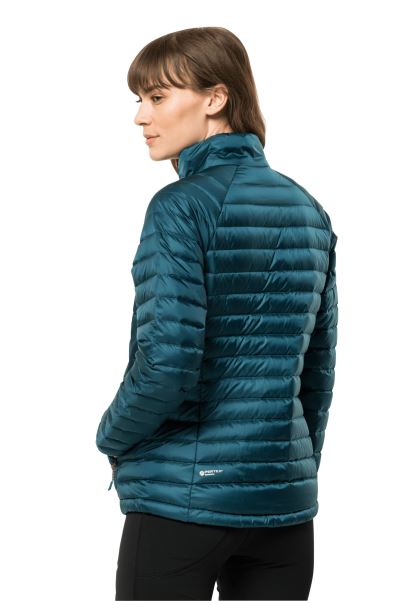 Jack Wolfskin Koleksiyonu Passamani Aşağı Ceket W Mavi Mercan