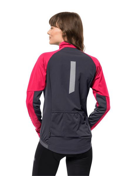 Jack Wolfskin Origin Morobbia Ceket W Yanıp Sönen Pembe