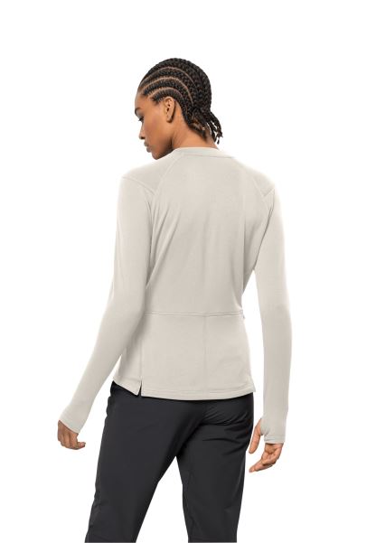 Jack Wolfskin Moda Bisiklet Işe Gidip Gelme Halfzip W Winter Pearl