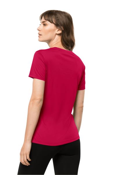 Tech T W Koleksiyonu Pembe Yıldız çiçeği Jack Wolfskin