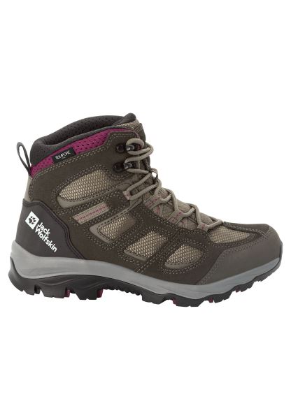 Koleksiyonlar Vojo 3 Texapore Mid W Jack Wolfskin Haki-bordo