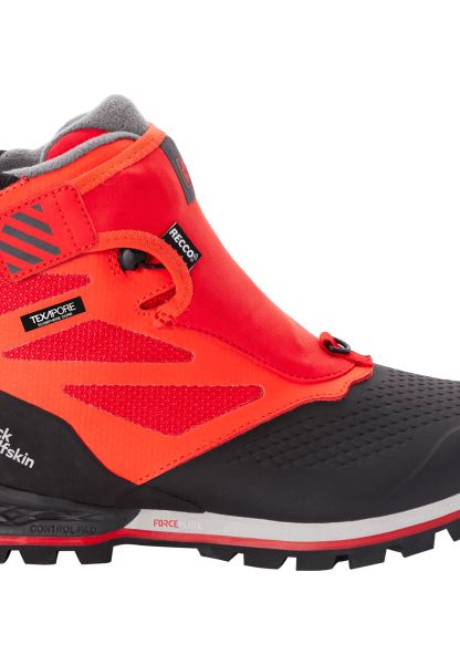 Kırmızı-siyah Jack Wolfskin En Iyi 1995 Serisi Texapore Mid W