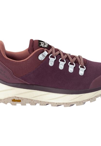 Terraventure Kentsel Düşük W Kökenli Jack Wolfskin Bordo-bej