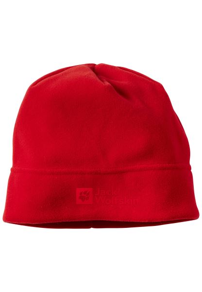 Jack Wolfskin Adrenalin Kırmızı Koleksiyonları Gerçek şeyler Bere