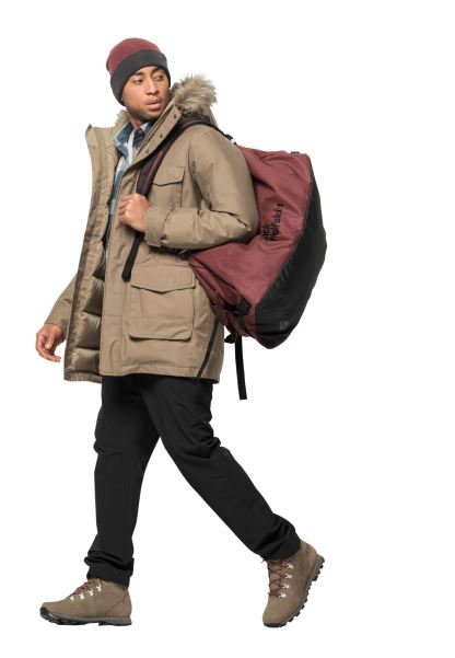 Cordovan Red Jack Wolfskin Nervürlü şapka En Iyi