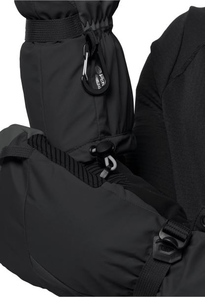 Jack Wolfskin Alpspitze 3'ü 1 Arada Eldiven Fantom Yeni