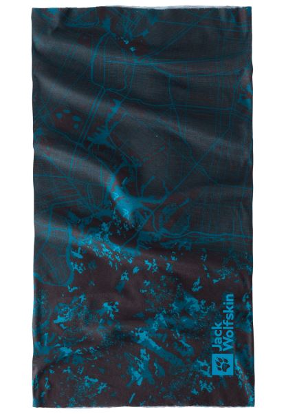 Melanj Başlık Jack Wolfskin'in Her Yerinde Orijinal Mavi Mercan