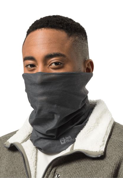 Yeni Melanj Başlık Koyu Gri Funda Jack Wolfskin