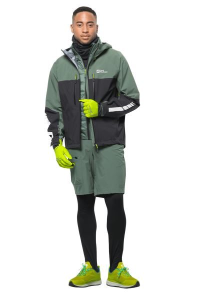 Jack Wolfskin Morobbia Hafif Eldiven Yanıp Sönen Sarı Marka