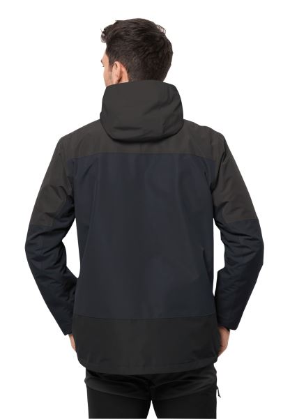 Jack Wolfskin Dna Tundra 3in1 Ceket M Siyah Orijinal