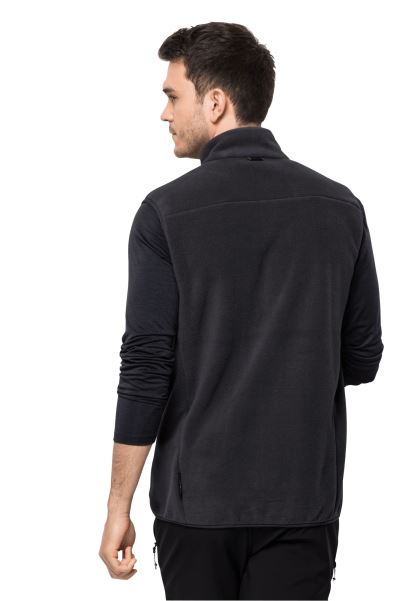 Waldsteig Fz Yelek M Jack Wolfskin Siyah Koleksiyonu