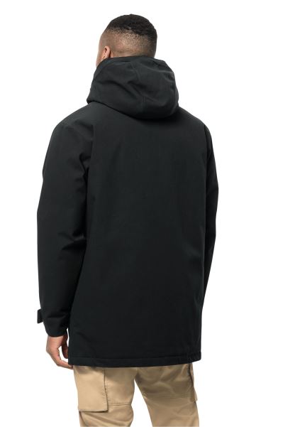 Siyah Berghang Parka M Orijinal Jack Wolfskin