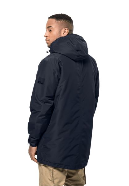 Winterlager Parka M Jack Wolfskin Gece Mavisi Kökenli