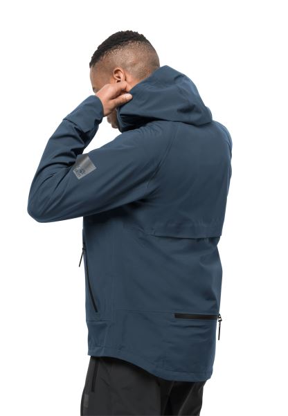 Origins Jack Wolfskin Bike Comute Mono Jacket Thunder Blue