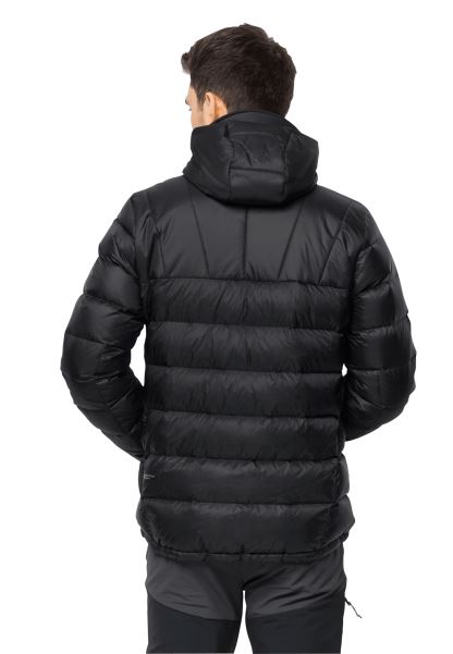 Nebelhorn Aşağı Kapüşonlu M Siyah Koleksiyon Jack Wolfskin