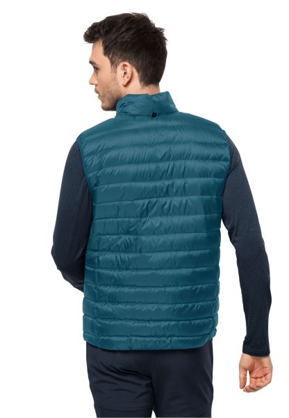 Blue Coral Jack Wolfskin Marka Paketi Ve Aşağı Inen Yelek M