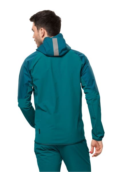 Blue Coral Jack Wolfskin En Iyi Alpspitze Kapüşonlu M