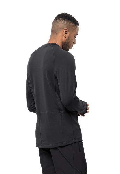 Bisiklet Işe Gidip Gelme Halfzip M Jack Wolfskin Origins Phantom