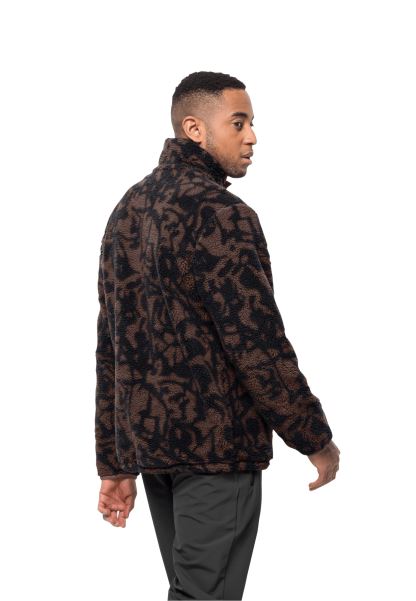 Jack Wolfskin Koyu Meşe Allover En Iyi Pank Hudson Snap M