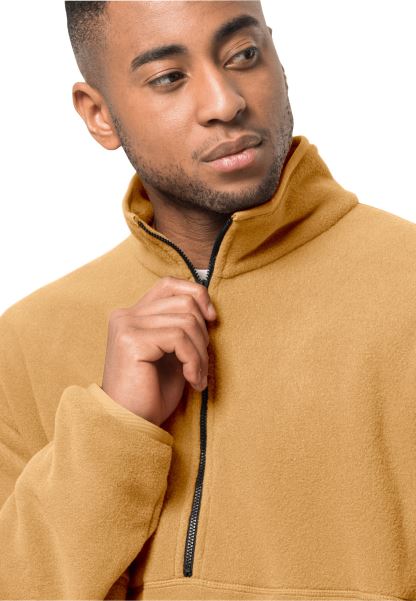 Amber Altın Orijinal Osloer Yarım Fermuar W Jack Wolfskin