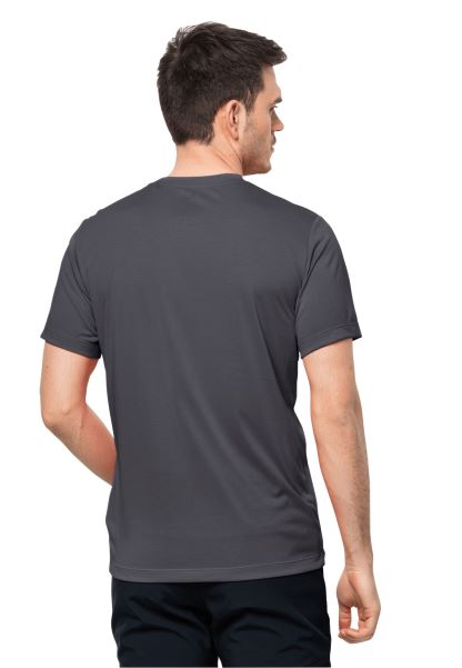 Jack Wolfskin Abanoz Yürüyüş S/s Grafik T M Kökenli