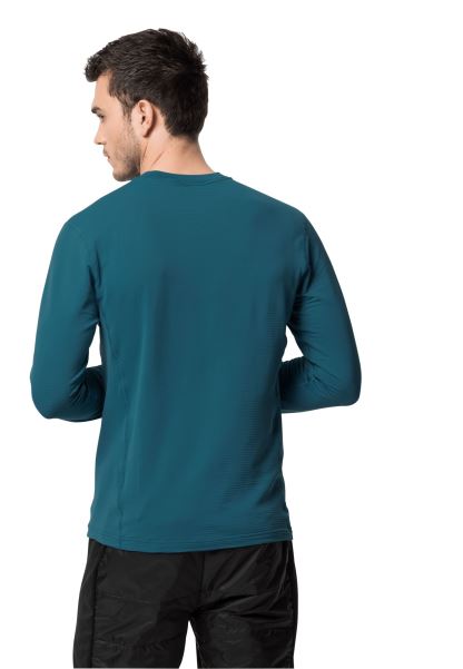 Jack Wolfskin Marka Mavi Mercan Sonsuz L/s M