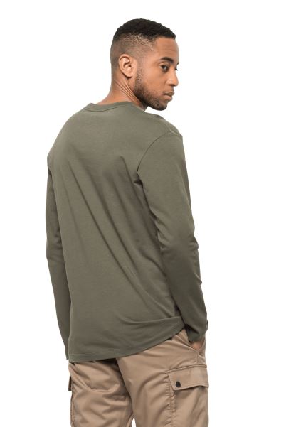 Essential Longsleeve M Tozlu Zeytin Koleksiyonu Jack Wolfskin