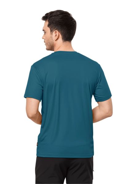 Jack Wolfskin Tech T M Mavi Mercan Sıcak