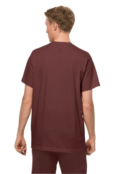 Orijinal Jack Wolfskin Cordovan Red Essential T M