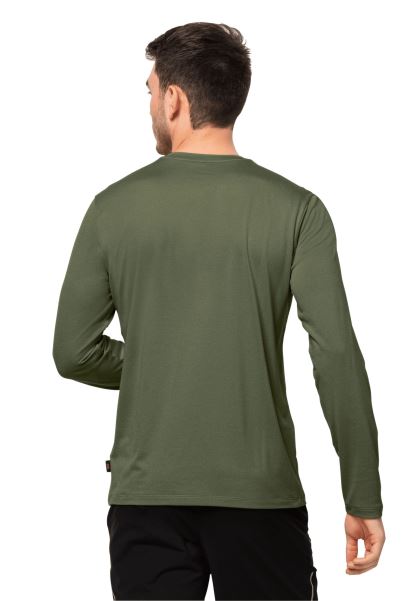 Sıcak Jack Wolfskin Gökyüzü Termal Ls T M Greenwood