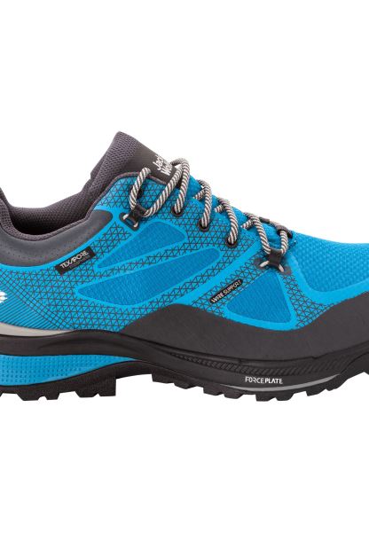 Force Forvet Texapore Low M Jack Wolfskin Moda Blue-lime