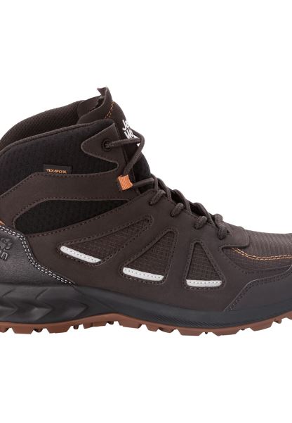Jungle 2 Texapore Orta M Espresso-koyu Kırmızı Jack Wolfskin Koleksiyonu