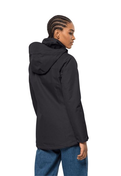 Yeni Park Avenue Ceket Black Jack Wolfskin