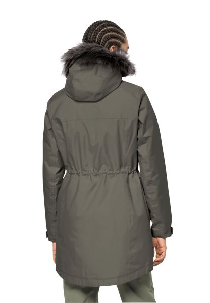 Tozlu Zeytin Jack Wolfskin Marka Winterfrost Ins Parka W