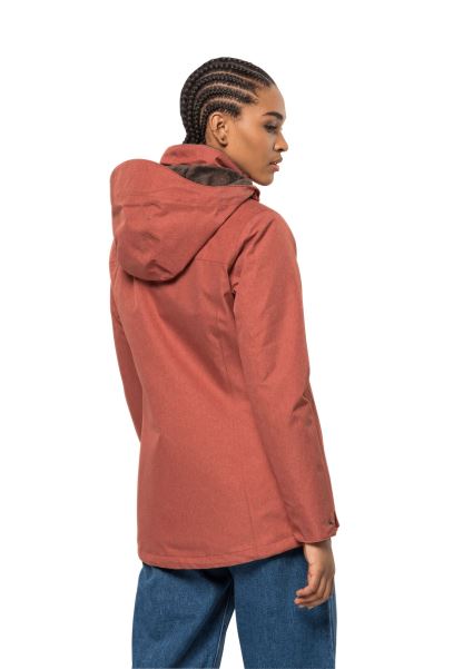 Koleksiyonlar Jack Wolfskin Sonbahar Kırmızı Park Avenue Ceket