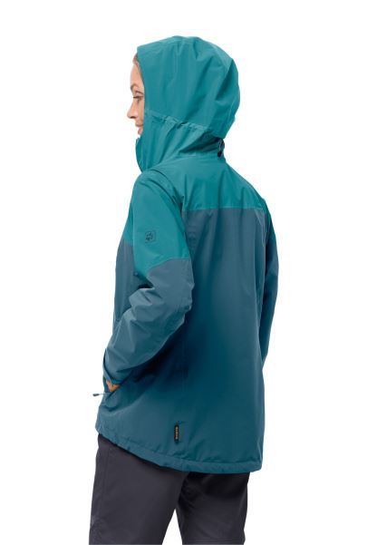 Orijinal Mavi Mercan Yürüyüş Ceketi W Jack Wolfskin