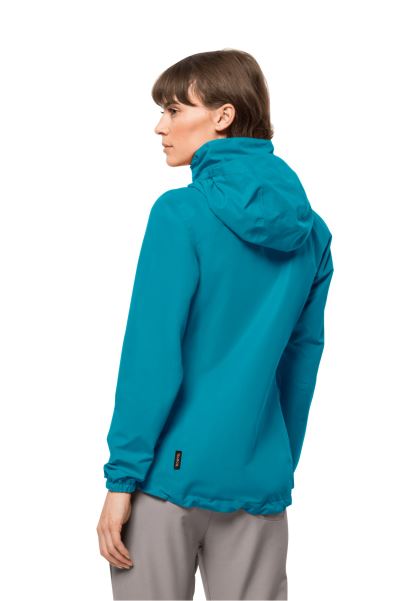 Tatlı Su Mavisi Koleksiyonu Fırtınalı Nokta 2l Ceket W Jack Wolfskin