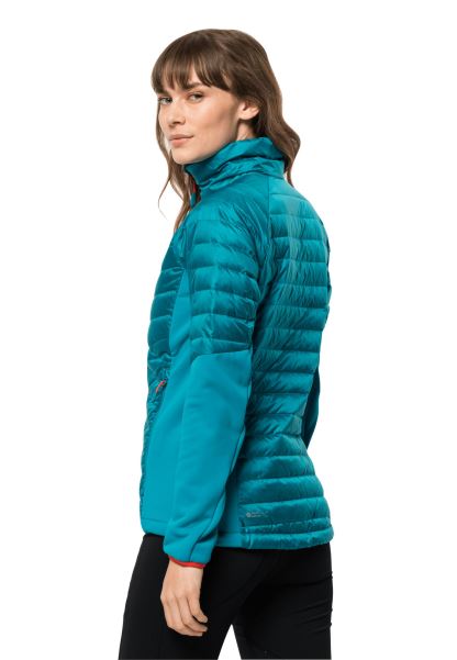 En Iyi Tatlı Su Mavisi Jack Wolfskin Nebelhorn Tüyü Hibrit W