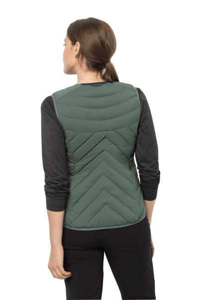 Jack Wolfskin Atletik Yelek W Hedge Yeşil Yeni