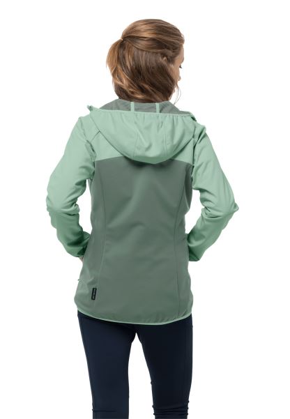 Hedge Green Jack Wolfskin Yürüyüşe Git Softshell W Markaları