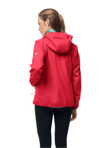 Lale Kırmızı Yeni Kartal Tepe Ii Softshell W Jack Wolfskin