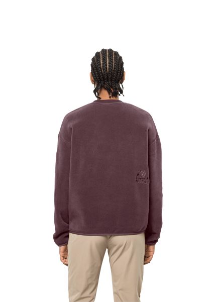 Oslo Kazak W Jack Wolfskin Yeni Kışlık üzüm