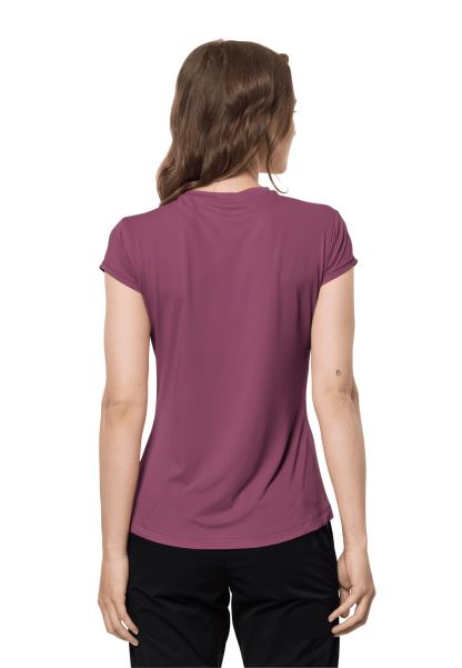 Jack Wolfskin Menekşe Kuvars Yeni Tasman S/s W