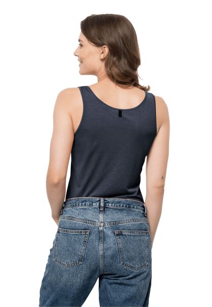 Jack Wolfskin Koleksiyonu Pack & Go Tank W Gece Mavisi